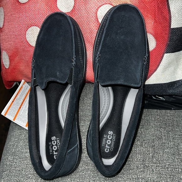 CROCS Shoes - Crocs triple comfort loafers size 9